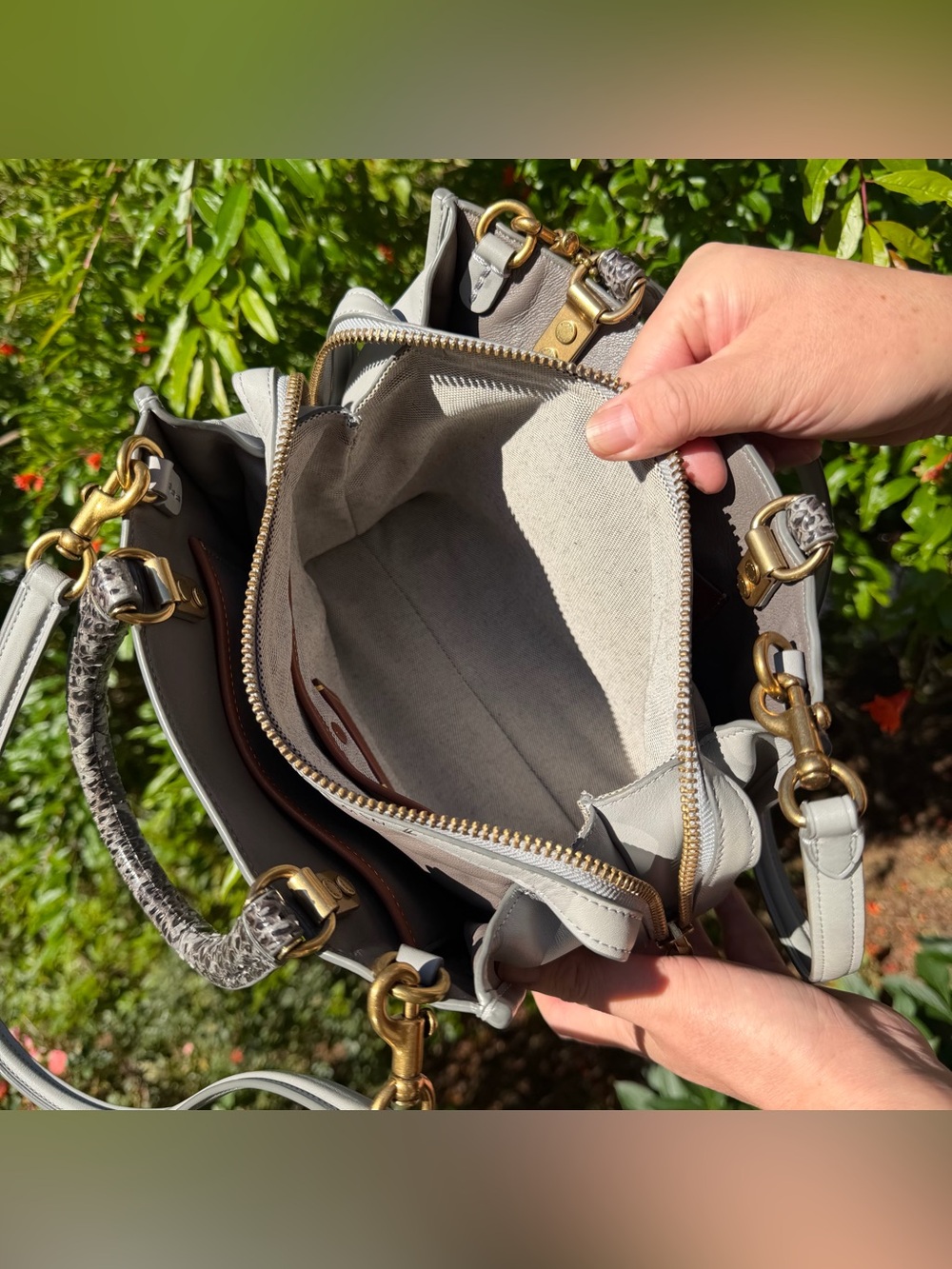 Coach X Jean-Michel Basquiat Rogue Bag 25 With Snakeskin Detail 6888 - Picture 12 of 16
